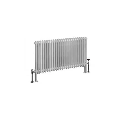 Eastbrook Imperia 2 Koloms Radiator 115x60cm 1588W Wit Glans - Afbeelding 2