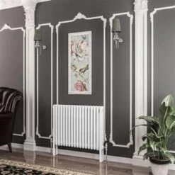 Eastbrook Imperia 3 Koloms Radiator 85x60cm 1498W Wit Glans