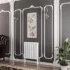 Eastbrook Imperia 3 Koloms Radiator 60x60cm 1081W Wit Glans