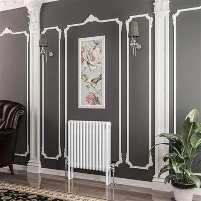 Eastbrook Imperia 3 Koloms Radiator 60x60cm 1081W Wit Glans