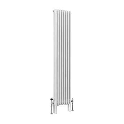 Eastbrook Imperia 3 Koloms Radiator 40x180cm 2099W Wit Glans - Afbeelding 2
