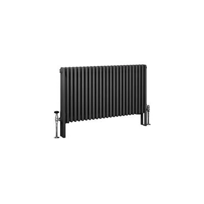 Eastbrook Imperia 3 Koloms Radiator 115x60cm 2362W Antraciet - Afbeelding 2