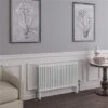 Eastbrook Imperia 2 Koloms Radiator 100x60cm 1407W Wit Glans
