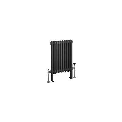 Eastbrook Imperia 2 Koloms Radiator 45x60cm 639W Antraciet - Afbeelding 2