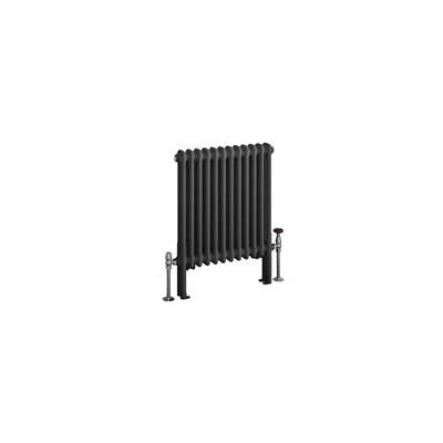 Eastbrook Imperia 2 Koloms Radiator 55x60cm 767W Antraciet - Afbeelding 2