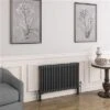 Eastbrook Imperia 2 Koloms Radiator 100x60cm 1407W Antraciet