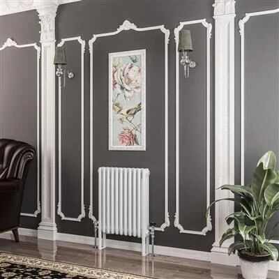 Eastbrook Imperia 3 Koloms Radiator 50x60cm 1040W Wit Glans