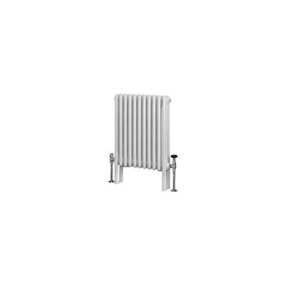 Eastbrook Imperia 3 Koloms Radiator 50x60cm 1040W Wit Glans - Afbeelding 2
