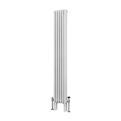 Eastbrook Imperia 3 Koloms Radiator 30x180cm 1608W Wit Glans - Afbeelding 2