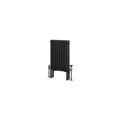 Eastbrook Imperia 3 Koloms Radiator 40x60cm 850W Antraciet - Afbeelding 2