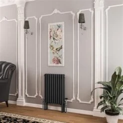 Eastbrook Imperia 3 Koloms Radiator 45x60cm 945W Antraciet