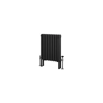 Eastbrook Imperia 3 Koloms Radiator 50x60cm 1040W Antraciet - Afbeelding 2