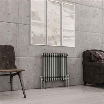 Eastbrook Imperia 2 Koloms Radiator 60x60cm 826W Metaal