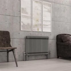 Eastbrook Imperia 2 Koloms Radiator 85x60cm 1143W Metaal