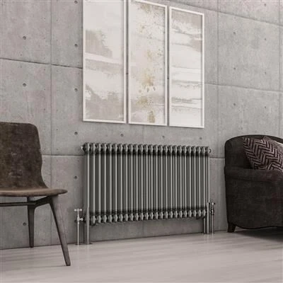 Eastbrook Imperia 2 Koloms Radiator 115x60cm 1588W Metaal