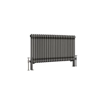 Eastbrook Imperia 2 Koloms Radiator 115x60cm 1588W Metaal - Afbeelding 2