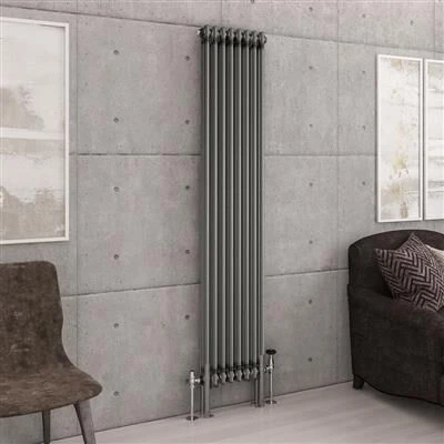 Eastbrook Imperia 2 Koloms Radiator 40x180cm 1190W Metaal