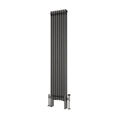 Eastbrook Imperia 3 Koloms Radiator 40x180cm 2099W Metaal - Afbeelding 2