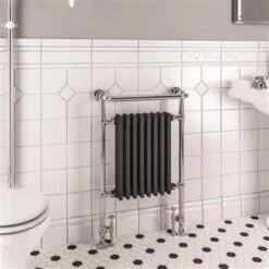 Eastbrook Isbourne Klassieke Radiator 60x95cm 894W Chroom/antraciet