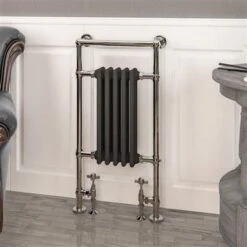 Eastbrook Avon Radiator 50x95cm 530W Chroom/antraciet