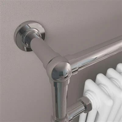 Eastbrook Avon Radiator 45x95cm 450W Chroom/wit Glans - Afbeelding 3