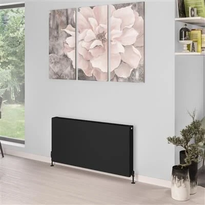 Eastbrook Type 22 Paneel Radiator 120x60cm 2294W Zwart Mat