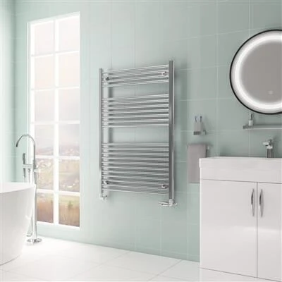 Eastbrook Biava Multirail Handdoekradiator 75x110cm 663W Chroom