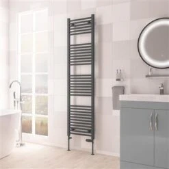 Eastbrook Biava Multirail Handdoekradiator 45x170cm 843W Antraciet