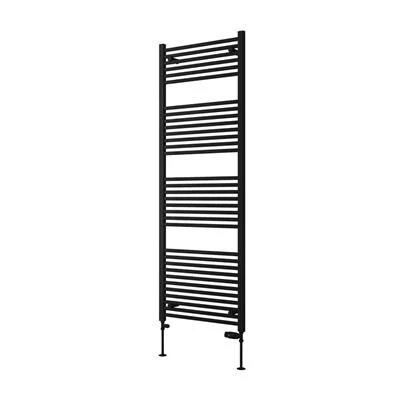 Eastbrook Biava Multirail Handdoekradiator 60x170cm 1072W Zwart Mat - Afbeelding 2