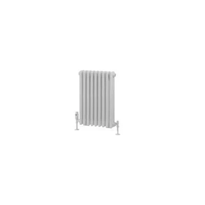 Eastbrook Rivassa 3 Koloms Radiator 40x60cm Staal 734W Wit Glans - Afbeelding 2