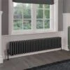 Eastbrook Rivassa 4 Koloms Radiator 150x30cm Staal 1796W Antraciet