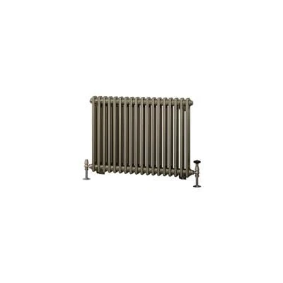 Eastbrook Rivassa 2 Koloms Radiator 85x60cm Staal 1133W Brons - Afbeelding 2