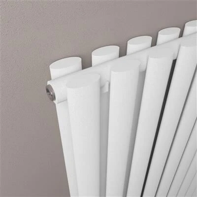 Eastbrook Tunstall Dubbele Radiator 105x60cm 1652W Wit Mat - Afbeelding 3