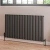 Eastbrook Sandhurst Radiator 125x60cm Aluminium 1351W Antraciet