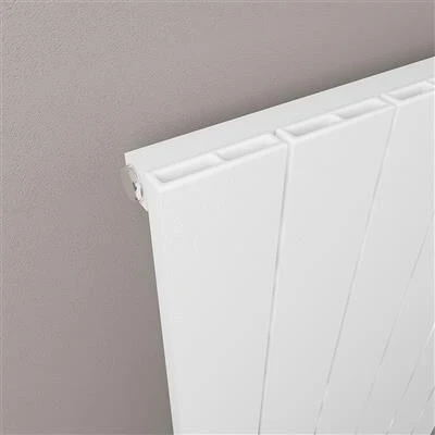 Eastbrook Rosano Radiator 55x180cm Aluminium 1896W Wit Mat - Afbeelding 4