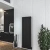 Eastbrook Guardia Radiator 55x180cm Aluminium 2736W Zwart Mat