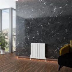 Eastbrook Adddington Type 10 Radiator 60x60cm Aluminium 629W Wit Glans