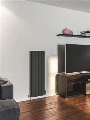 Eastbrook Guardia Radiator 35x120cm Aluminium 1280W Antraciet