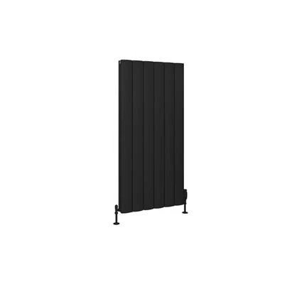 Eastbrook Guardia Radiator 55x120cm Aluminium 1920W Zwart Mat - Afbeelding 2