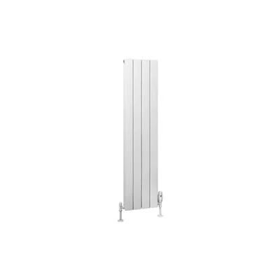 Eastbrook Hadleigh Radiator 30x120cm Aluminium 779W Wit Mat - Afbeelding 2