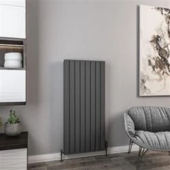 Eastbrook Hadleigh Radiator 55x120cm Aluminium 1558W Antraciet
