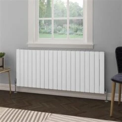 Eastbrook Hadleigh Radiator 140x60cm Aluminium 2345W Wit Mat