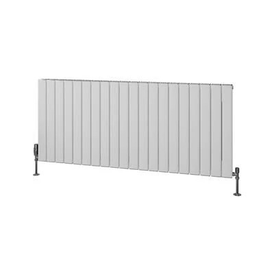 Eastbrook Hadleigh Radiator 140x60cm Aluminium 2345W Wit Mat - Afbeelding 2