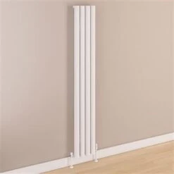 Eastbrook Kelmscott Radiator 30x180cm Aluminium 957W Wit Mat