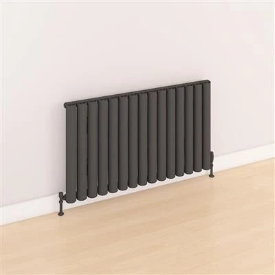 Eastbrook Kelmscott Radiator 105x60cm Aluminium 1277W Antraciet