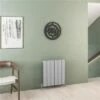 Eastbrook Malmesbury Radiator 55x60cm Aluminium 585W Grijs Mat