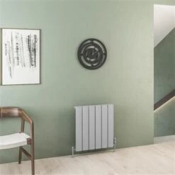 Eastbrook Malmesbury Radiator 55x60cm Aluminium 585W Grijs Mat