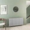 Eastbrook Malmesbury Radiator 125x60cm Aluminium 1217W Grijs Mat