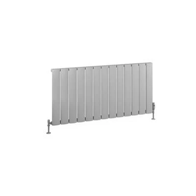 Eastbrook Malmesbury Radiator 125x60cm Aluminium 1217W Grijs Mat - Afbeelding 2