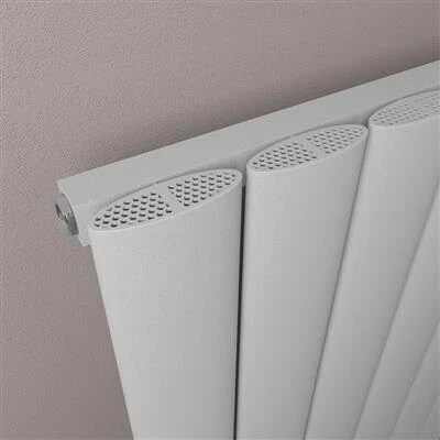 Eastbrook Malmesbury Radiator 125x60cm Aluminium 1217W Grijs Mat - Afbeelding 3